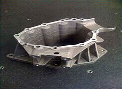 CNC machined prototype extension housing