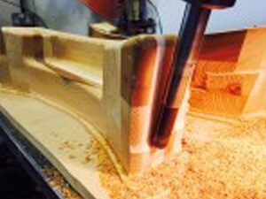 Wood Machining at work