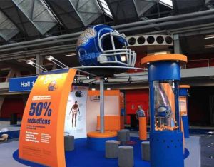 Exhibition Model creating an impact