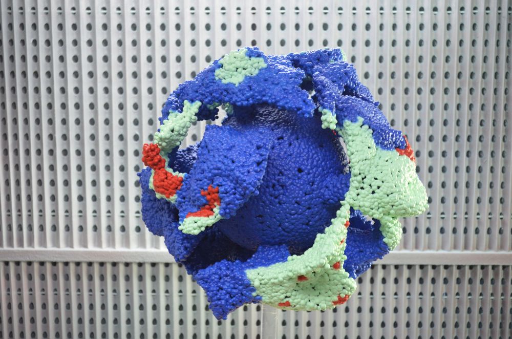 Large medical model of a cancer cell