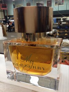 Large Burberry Perfume Display Model from JH May
